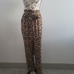 Leopard Print Trousers